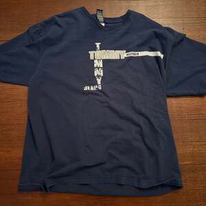 Vtg 90s Tommy Hilfiger Sweatshirt size XL Red Royal...